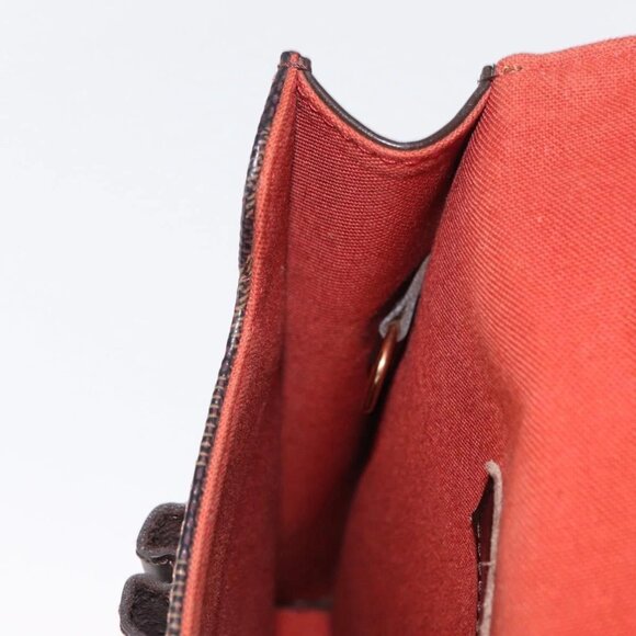 Authentic LOUIS VUITTON Damier Ebene Portello Shoulder Bag bst477-120225 - Picture 10 of 16